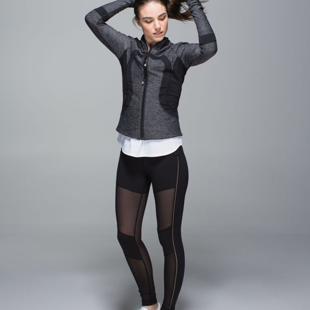 Lululemon Find Your Bliss Reversible Grey Jacket